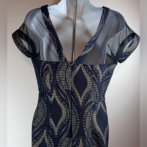 Enfocus Studio Elegant Dress Fit Blue Women’s Size 8 - Picture 6 of 14